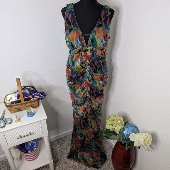 🛍FASHION NOVA grow your garden maxi dress🛍 - Picture 6 of 10